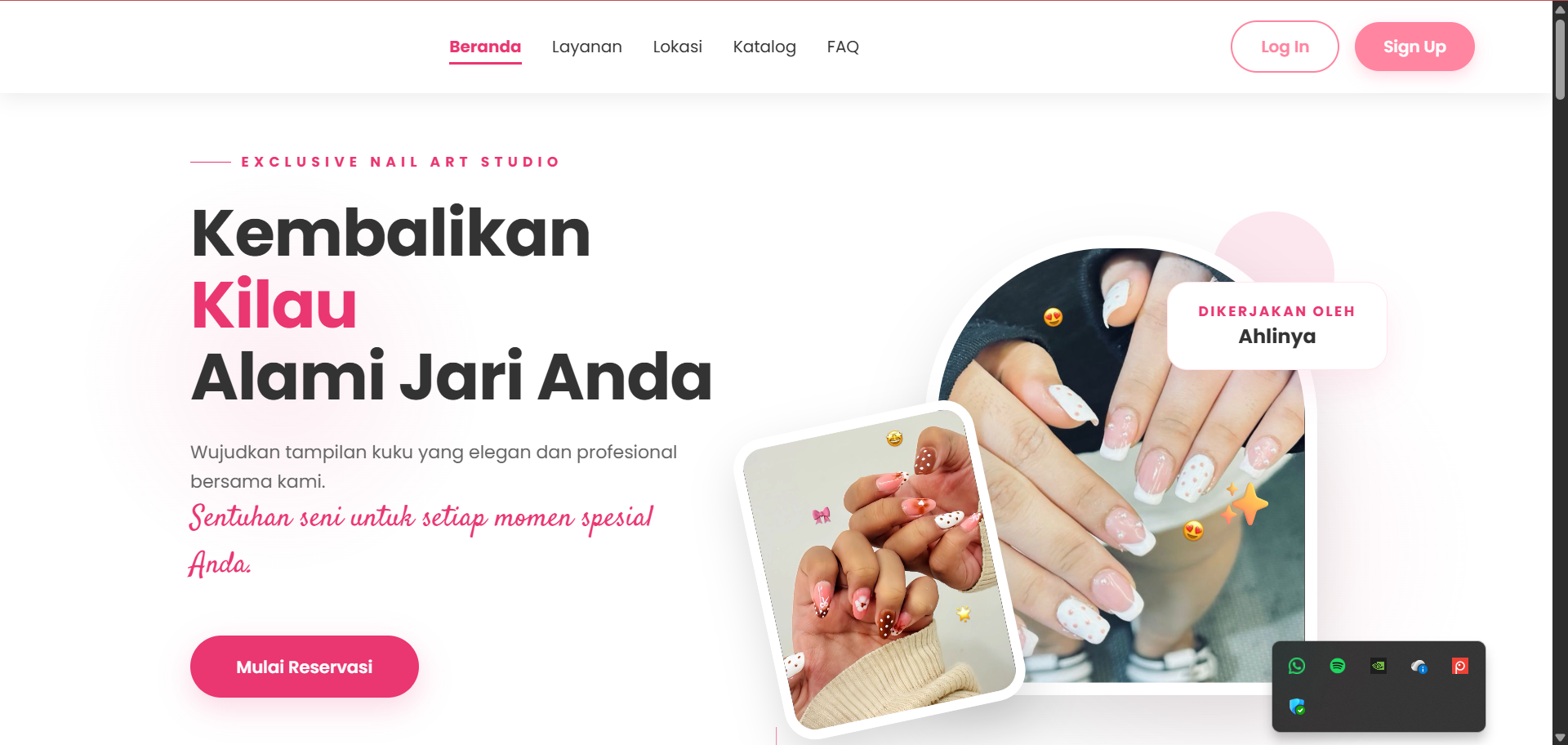 Neydream - Exclusive Nail Art Studio & Booking System
